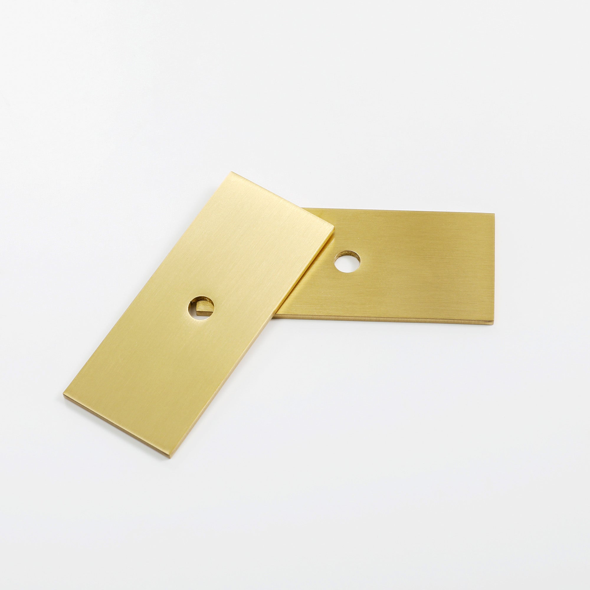 Rectangular Brass Backplate