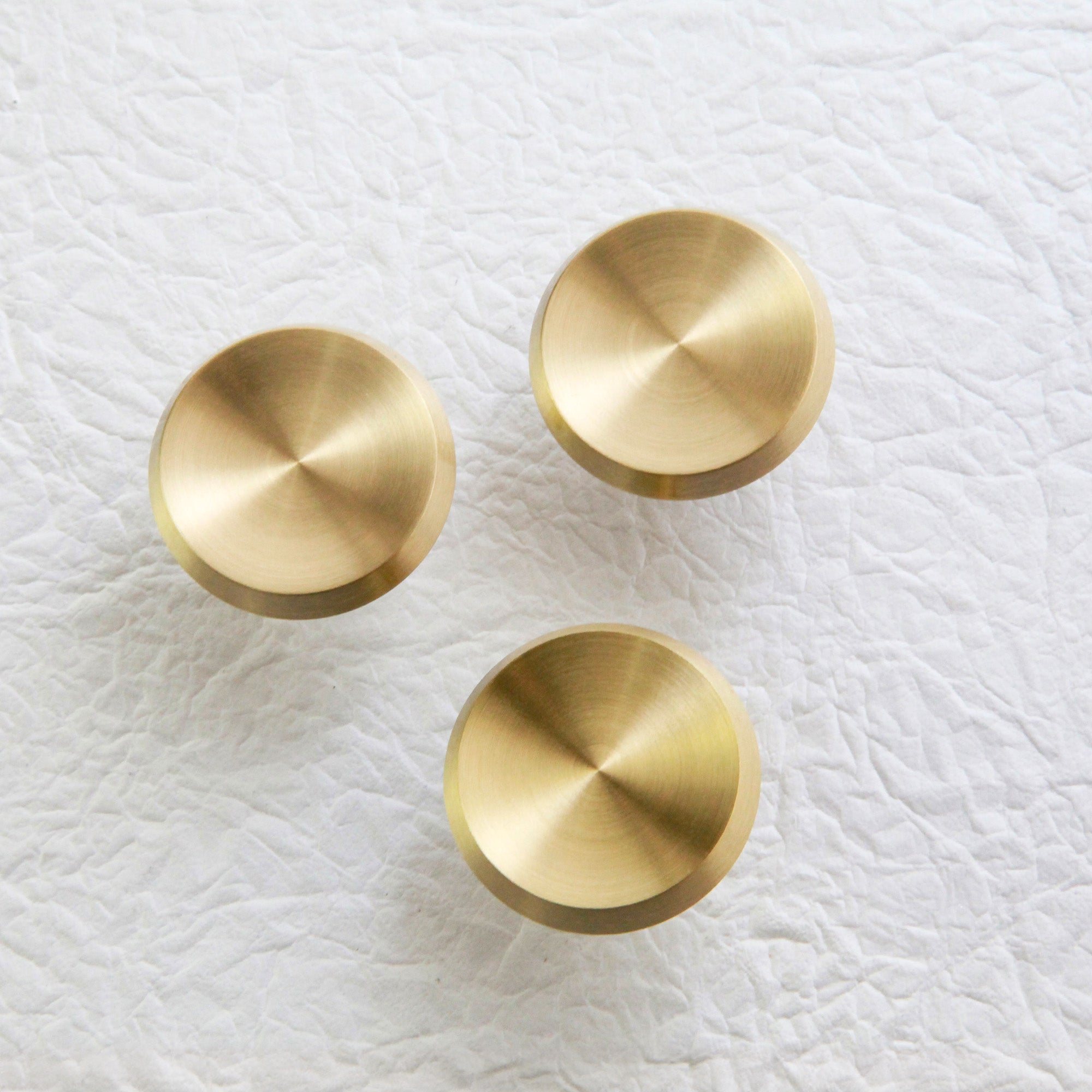 Milan Brass Modern Cabinet Knob