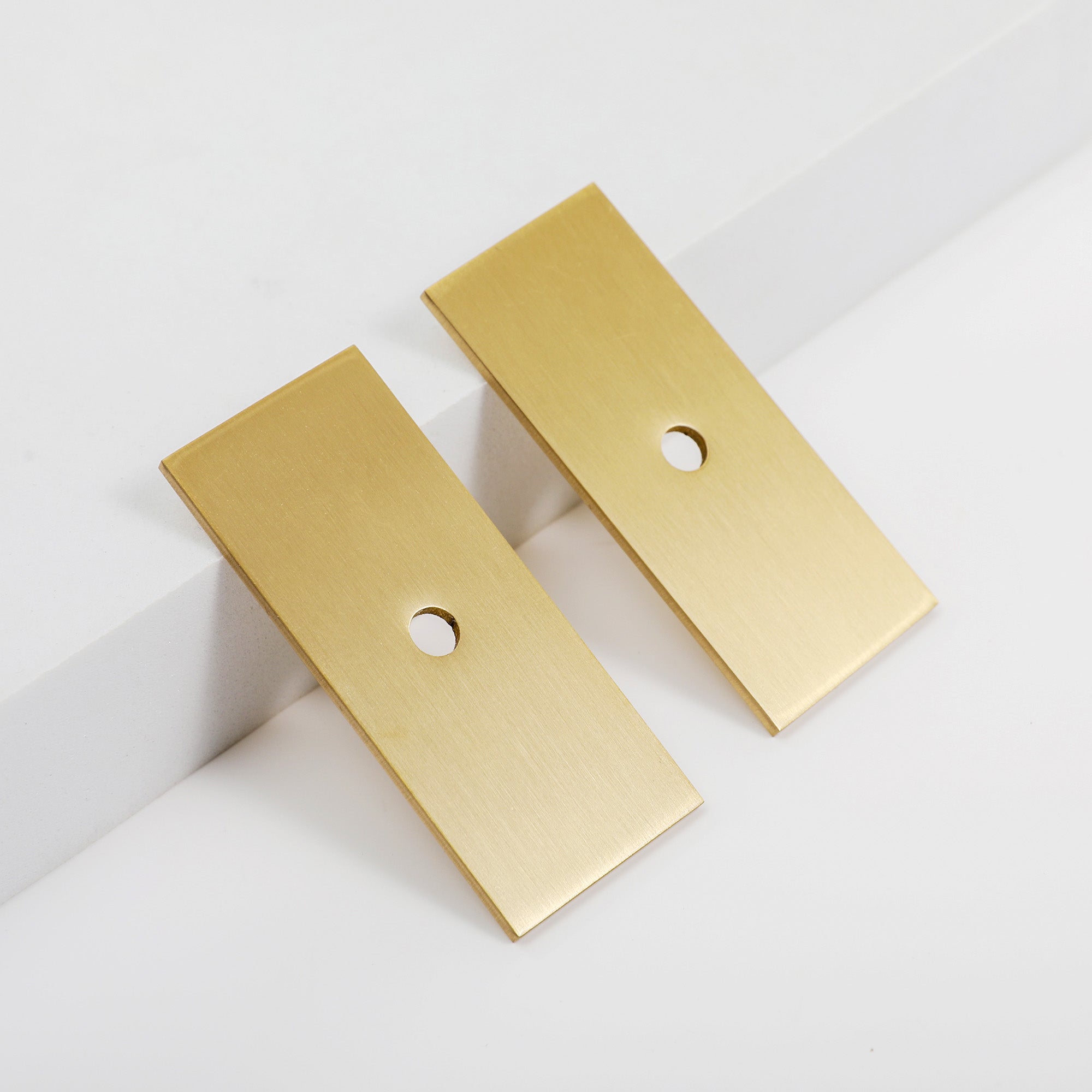 Rectangular Brass Backplate