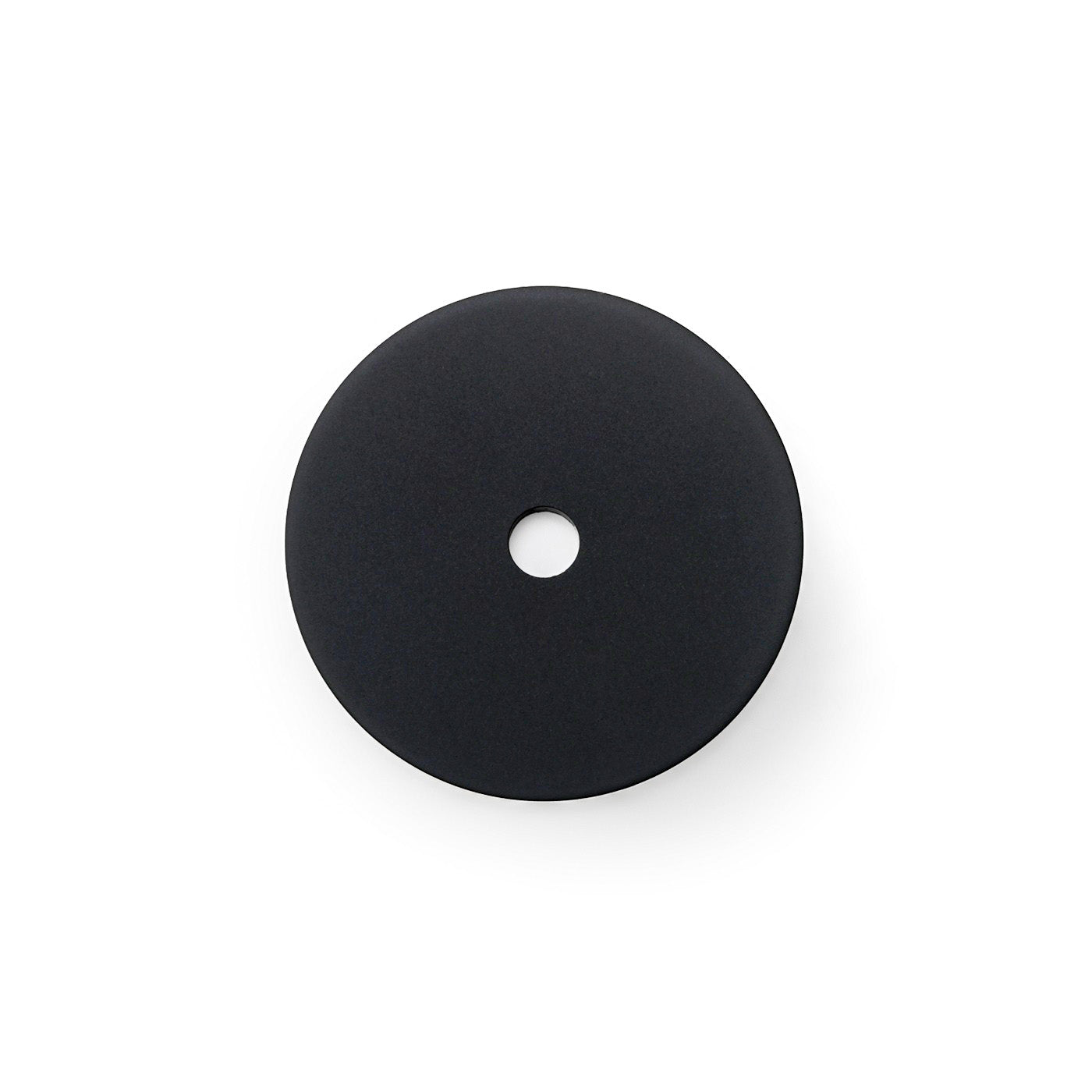 Modern Round Brass Knob Backplate 1.5" Inch