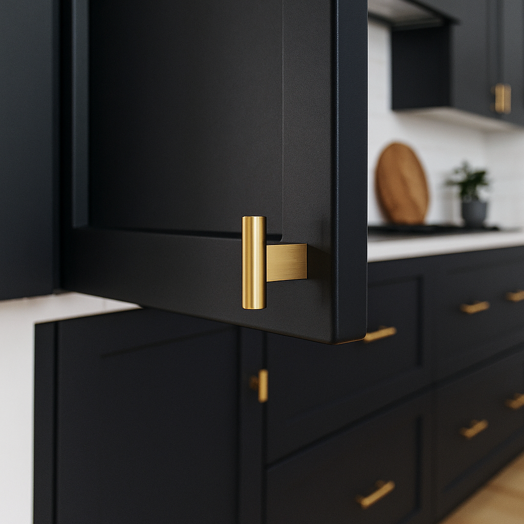 Cooper Brass Cabinet & Drawer Knob - Mid Century Modern