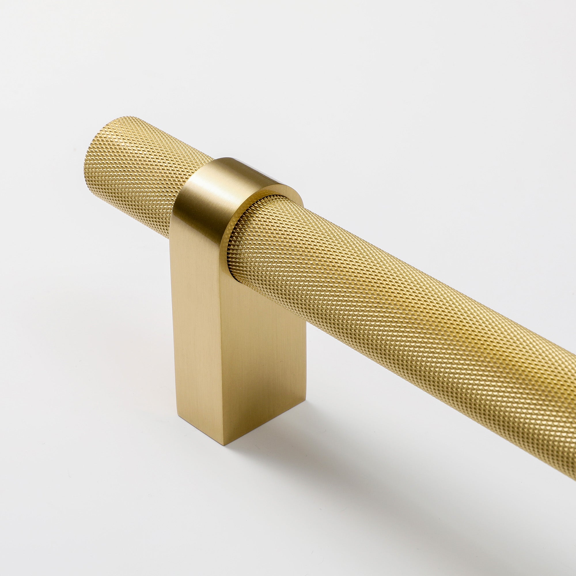 Vanderbilt Brass Appliance Pull Knurled for Integrated Panel Ready Appliances