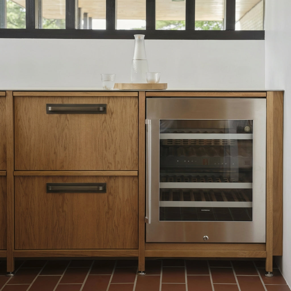 Oxford Bronze Brass Cabinet Pull with Backplate