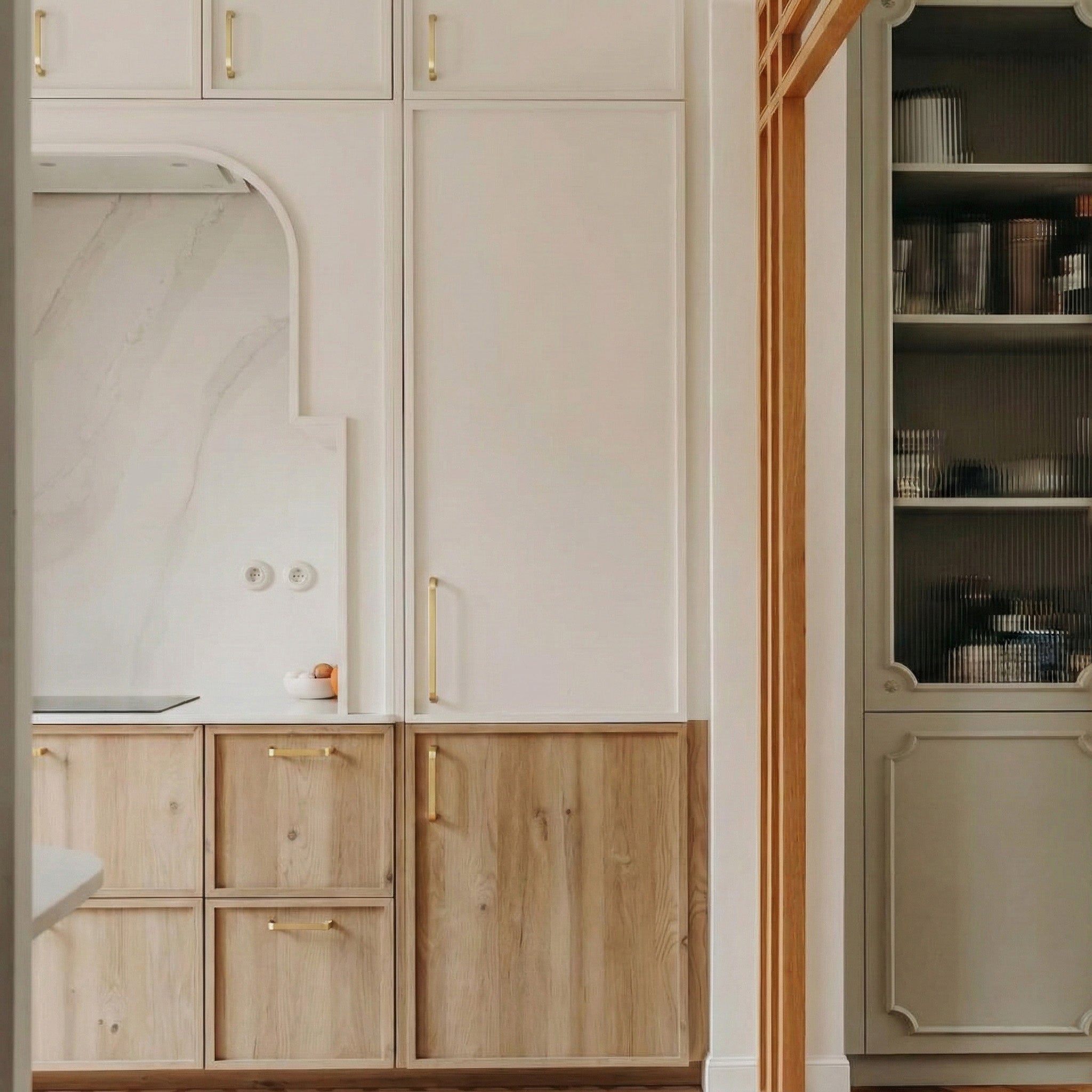 Redefine Hardware Mid Century Brass Cabinet and Drawer Bar Pull