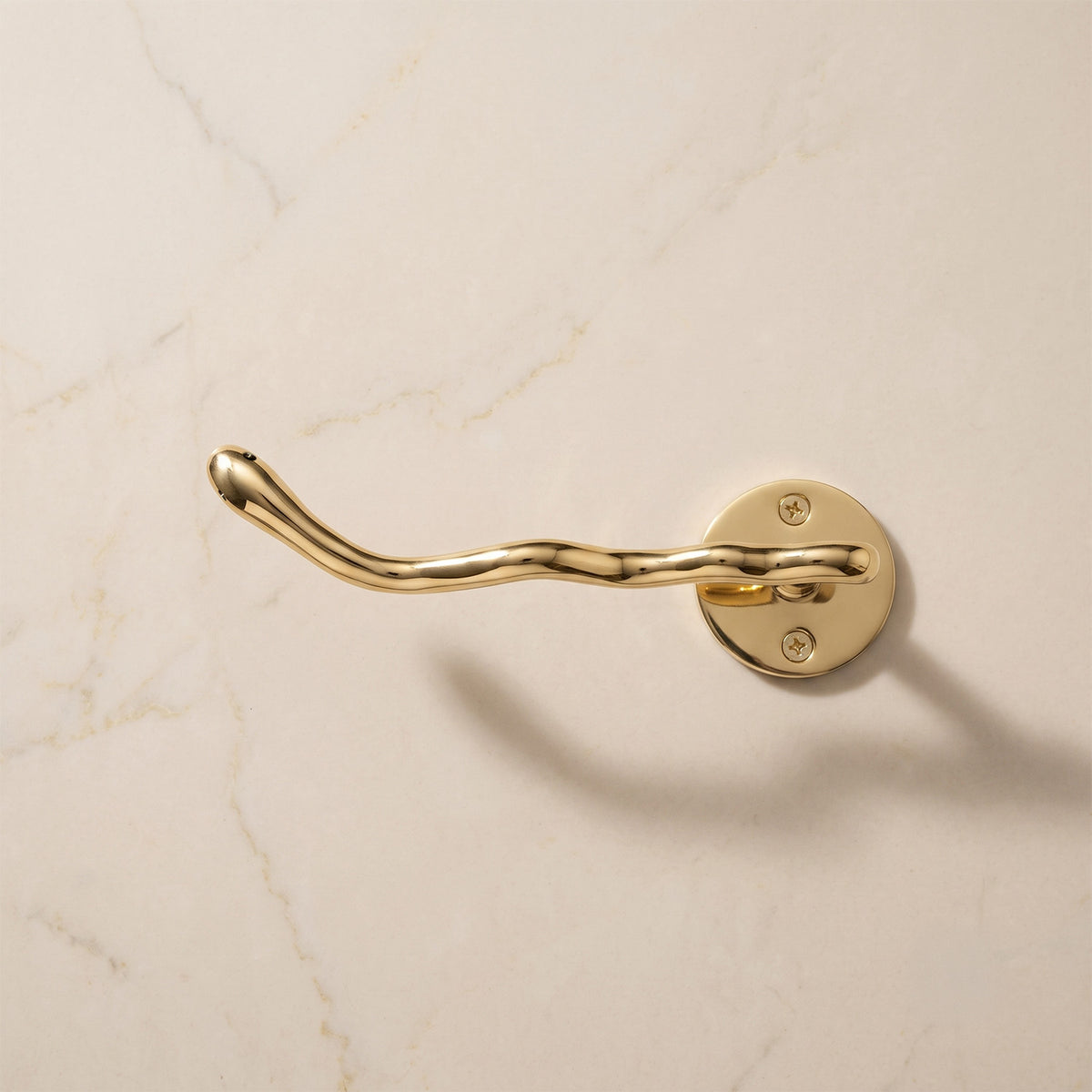 Serpent Brass Toilet Paper Tissue Holder